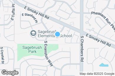 Map image of the property - 14953 E Temple Pl