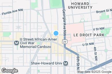 Map image of the property - 2030 8th St NW