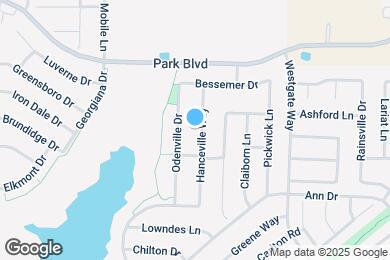 Map image of the property - 709 Hanceville Way