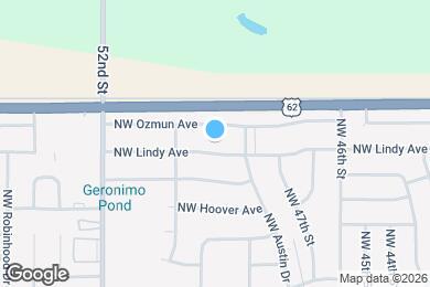 Map image of the property - 4811 NW Lindy Ave