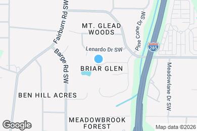 Map image of the property - 2021 Briar Ridge Way SW