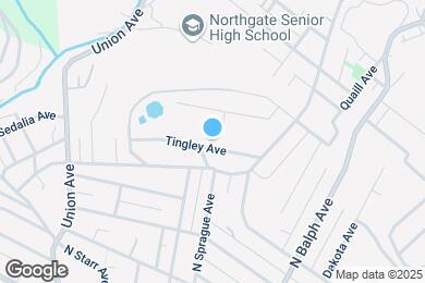 Map image of the property - 600 Tingley Ave