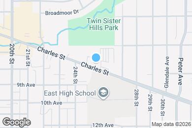 Map image of the property - 2912 Charles St