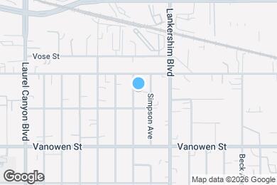 Map image of the property - 6926 Morella Ave