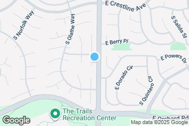 Map image of the property - 5650 S Ouray St