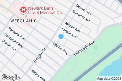 Map image of the property - 1054 Hunterdon St