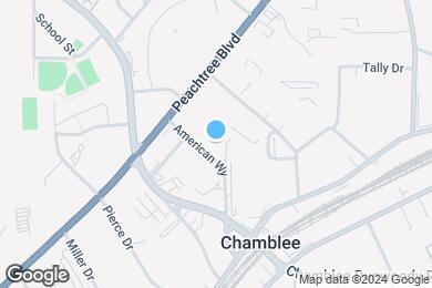 Map image of the property - Chamblee City Heights Apartments