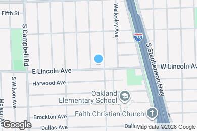 Map image of the property - 2215 E Lincoln Ave