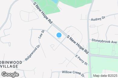 Map image of the property - 1542 E Perry St