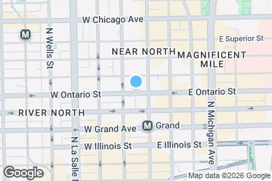 Map image of the property - 20 W Ontario St