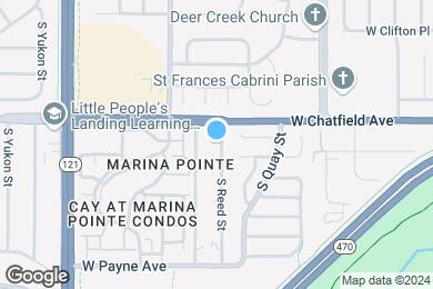 Map image of the property - Chatfield Lake Apartments