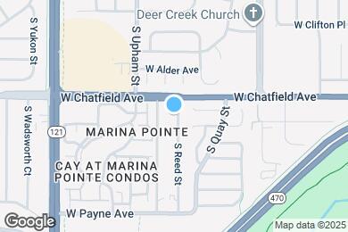 Map image of the property - Chatfield Lake Apts.