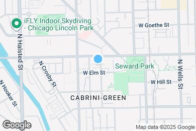 Map image of the property - 1153 N Cambridge Ave