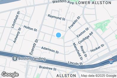 Map image of the property - 12 Holton St