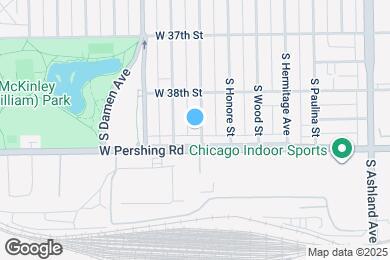 Map image of the property - 3840 S Wolcott Ave