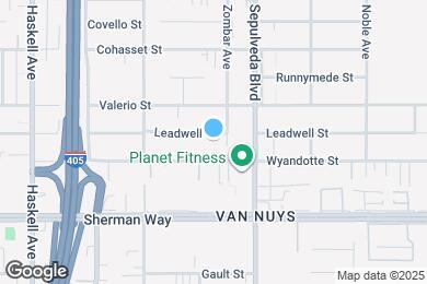 Map image of the property - 15344 Leadwell St