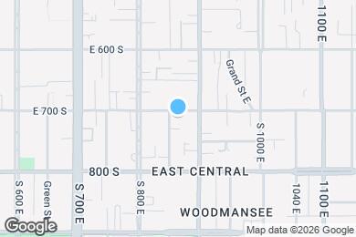 Map image of the property - 854 S 700 E