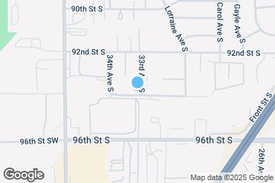 Map image of the property - 9320 33rd Ave S