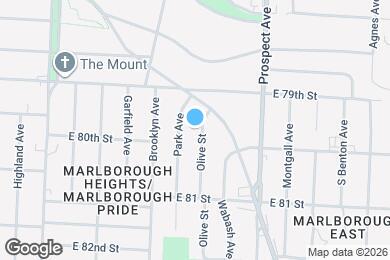 Map image of the property - 7932 Olive St