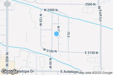 Map image of the property - 2253 N 10 W