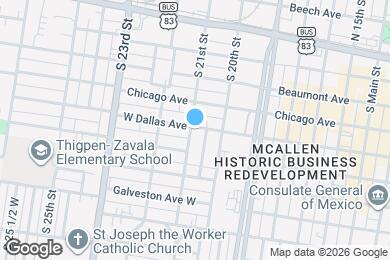 Map image of the property - 401 S 21st St
