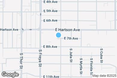 Map image of the property - 708 S Rebecca St