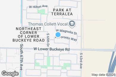 Map image of the property - 6419 W Toronto Way