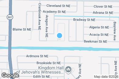 Map image of the property - 2049 Gloria Cir