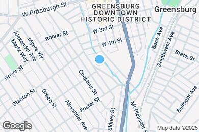 Map image of the property - 445 Westminster Ave