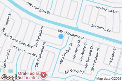 Map image of the property - 2450 SW Madiera St
