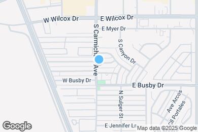 Map image of the property - 10 E Brown Dr