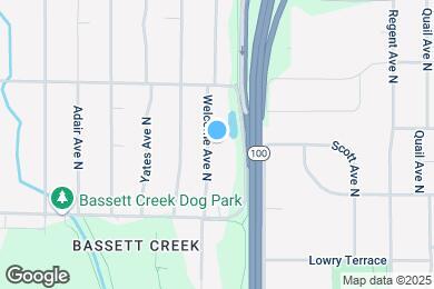 Map image of the property - 3300 Welcome Ave N