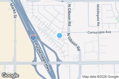 Map image of the property - 643 Calamus Palm Pl