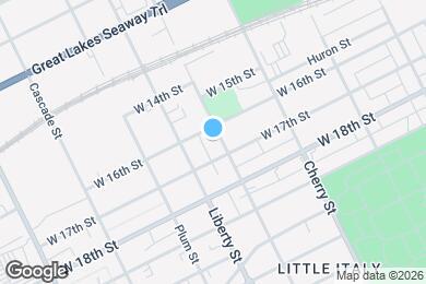 Map image of the property - 1610 Poplar St