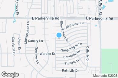 Map image of the property - 604 Snowy Orchid Dr
