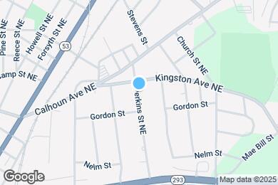 Map image of the property - 310 Perkins St NE