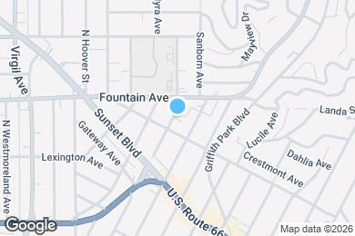 Map image of the property - 1218 Manzanita St