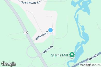 Map image of the property - 105 Millstone Dr