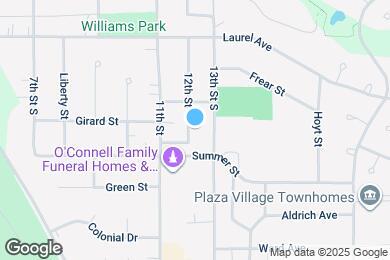 Map image of the property - 340 12th St S