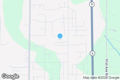 Map image of the property - 8627 54th St NE
