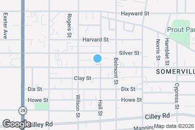 Map image of the property - 136 Hall St