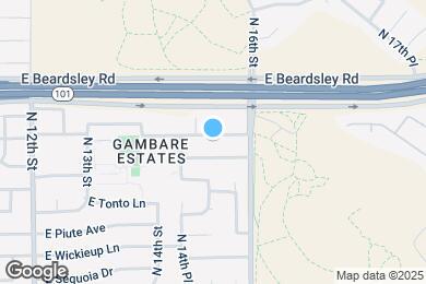 Map image of the property - 1505 E Wahalla Ln