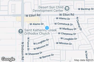 Map image of the property - 1701 W Cheyenne Dr