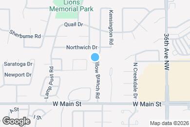 Map image of the property - 304 Willow Branch Rd