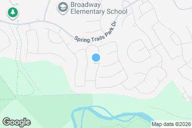 Map image of the property - 1411 Cameron Park Ln