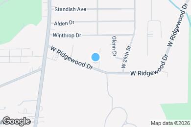 Map image of the property - 3210 W Ridgewood Dr