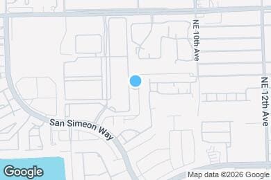 Map image of the property - 21018 NE 8th Ave