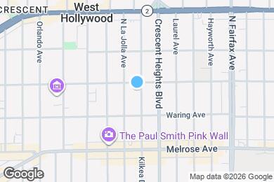 Map image of the property - 845 N Kilkea Dr