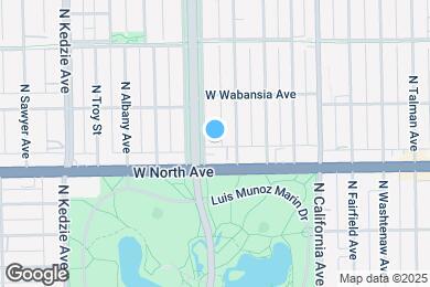 Map image of the property - 1621 N Humboldt Blvd