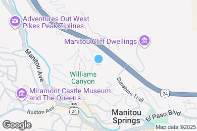 Map image of the property - 516 Cañon Ave